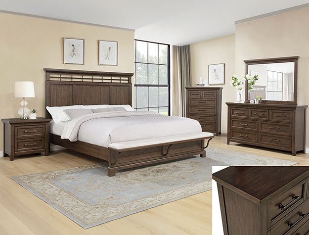 Beckett Night Stand-Brown