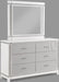 Crown Mark Furniture Ariane Dresser in Silver and White image