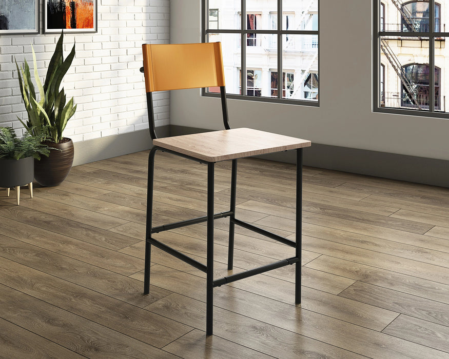 Boulevard Cafe Counter Stool Bl&camel 3a