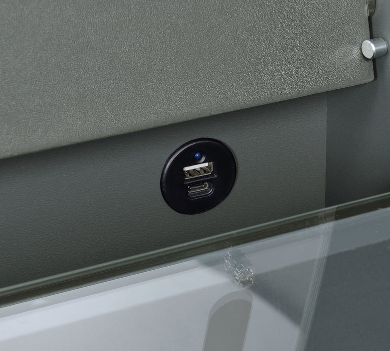 Danbury Makeup Vanity Table with LED Mirror and Stool