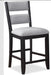 Crown Mark Furniture Frey Counter Height Chair in Dark Brown (Set of 2) image