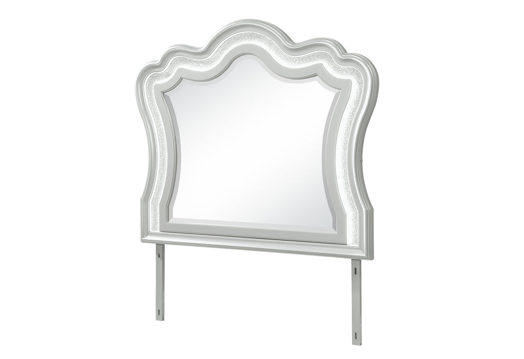 ARIA SILVER MIRROR WITH LED