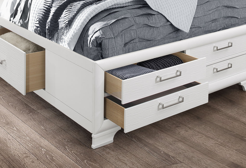 JORDYN WHITE FULL BED GROUP