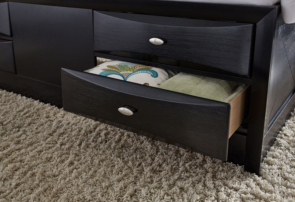 LINDA BLACK KING BED GROUP