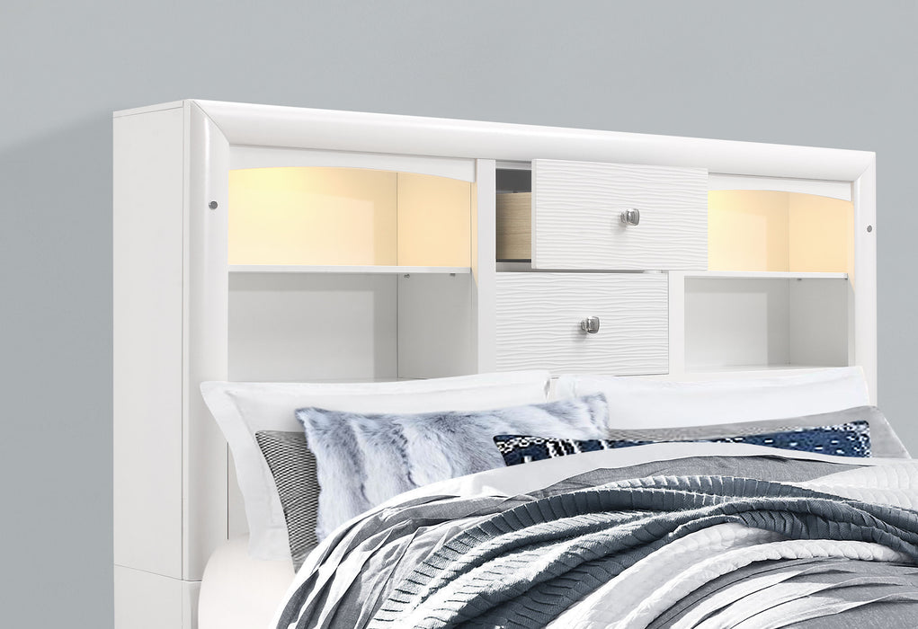 JORDYN WHITE FULL BED GROUP
