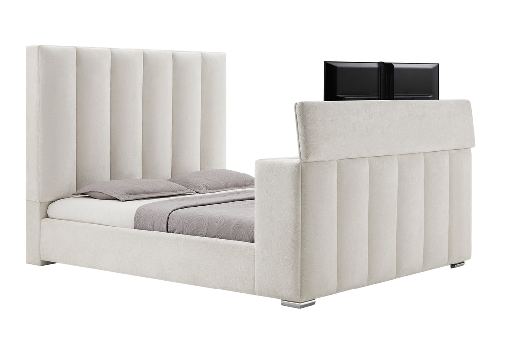SERENITY/EMMA CREMA QUEEN BED GROUP