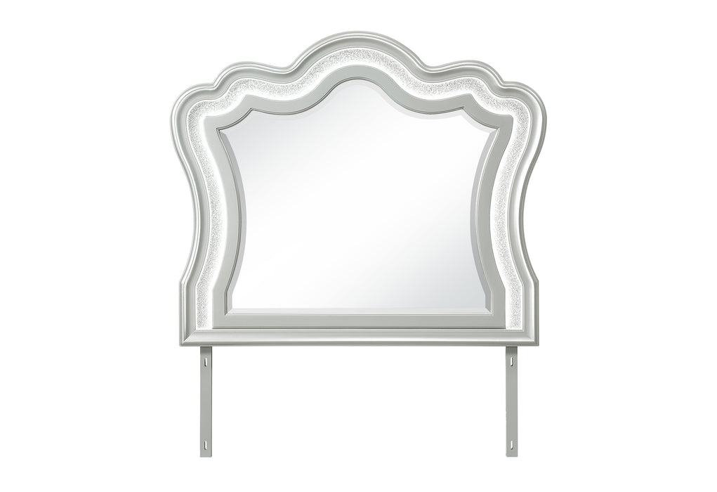 ARIA SILVER MIRROR WITH LED